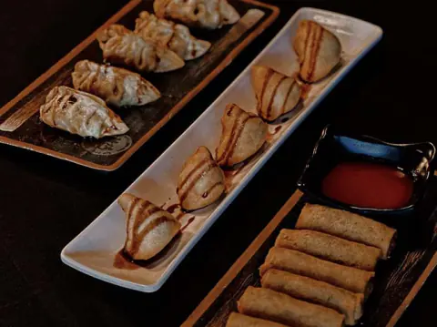Dumplings y rollos primaverales